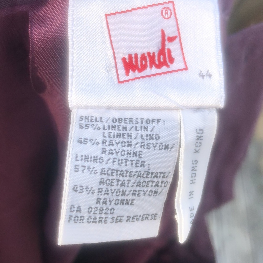 Mondo linen blend skirt Large - Picture 8 of 8